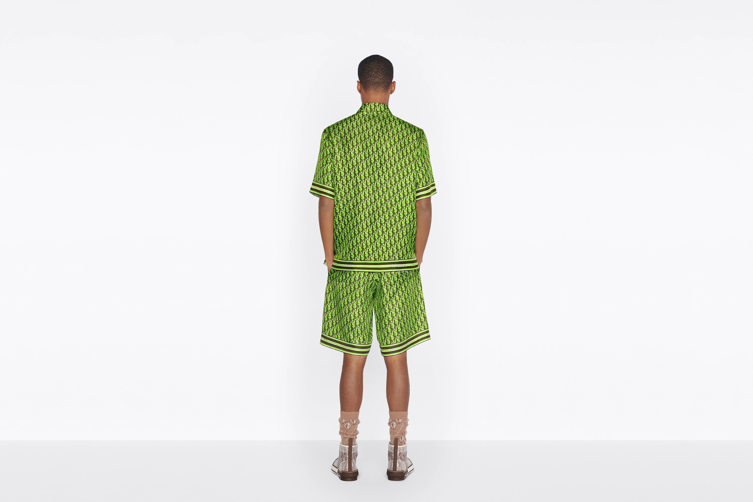 Dior Oblique Pixel Short-Sleeved Shirt - 6