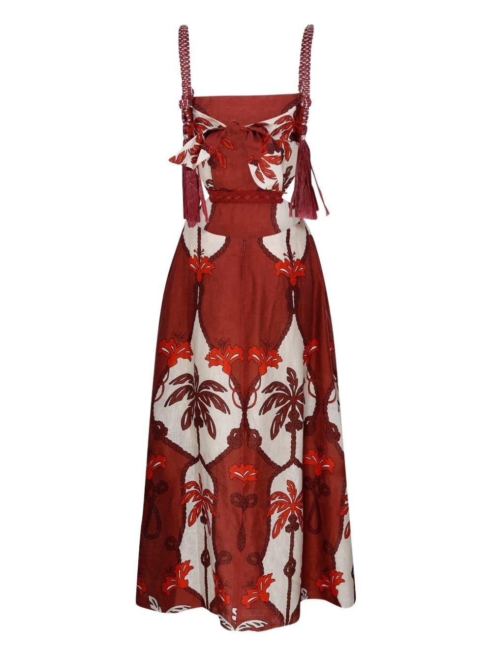 printed maxi dress - 2