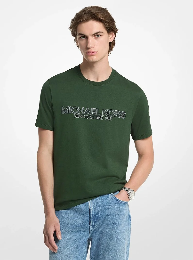Logo Cotton T-Shirt - 1