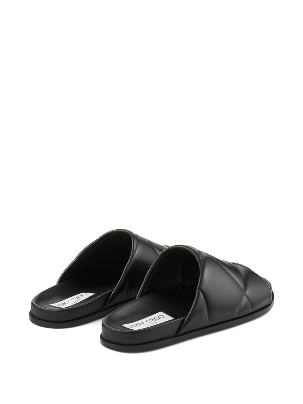 quilted leather sandals - 3