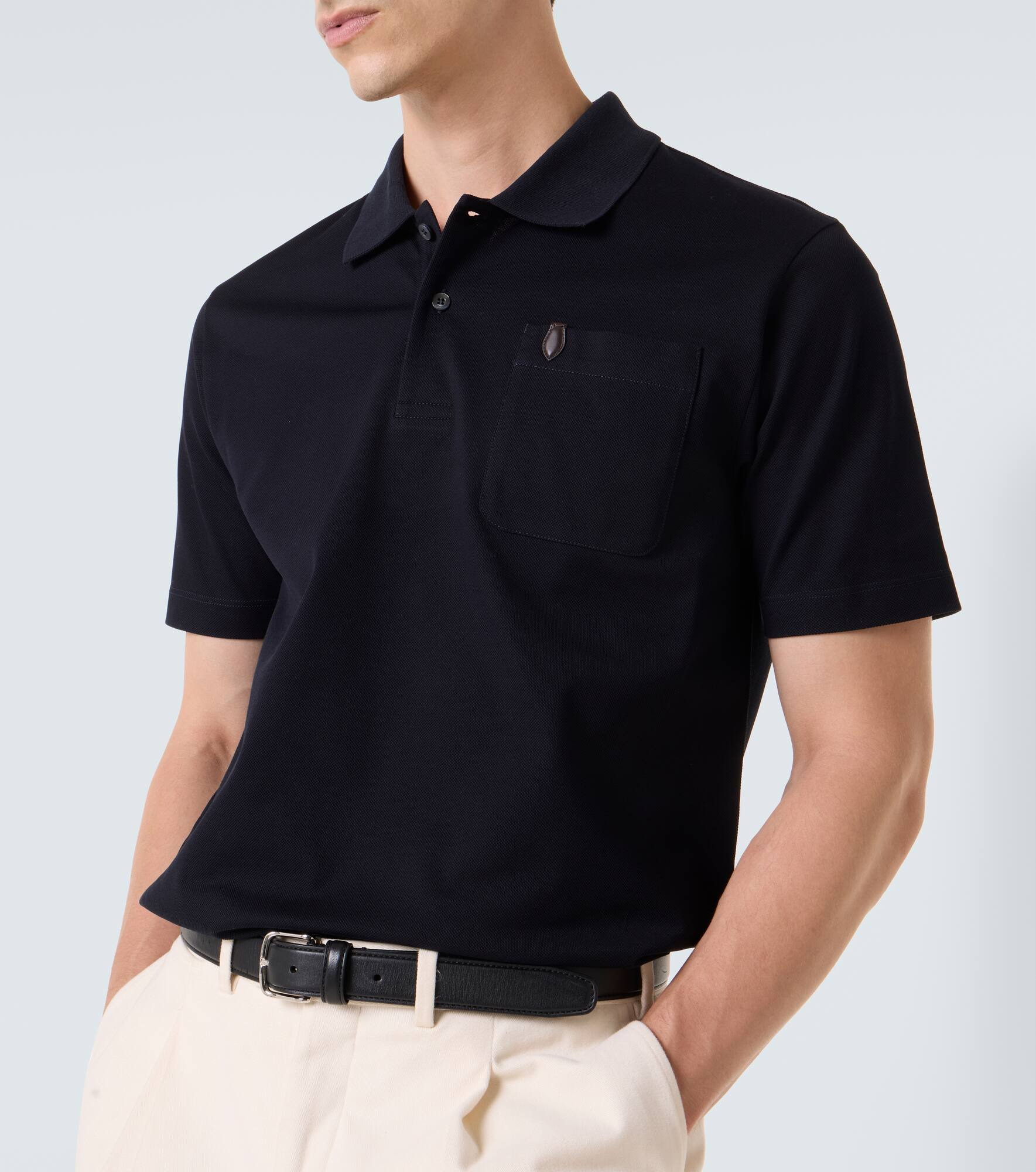 Cotton polo shirt - 5