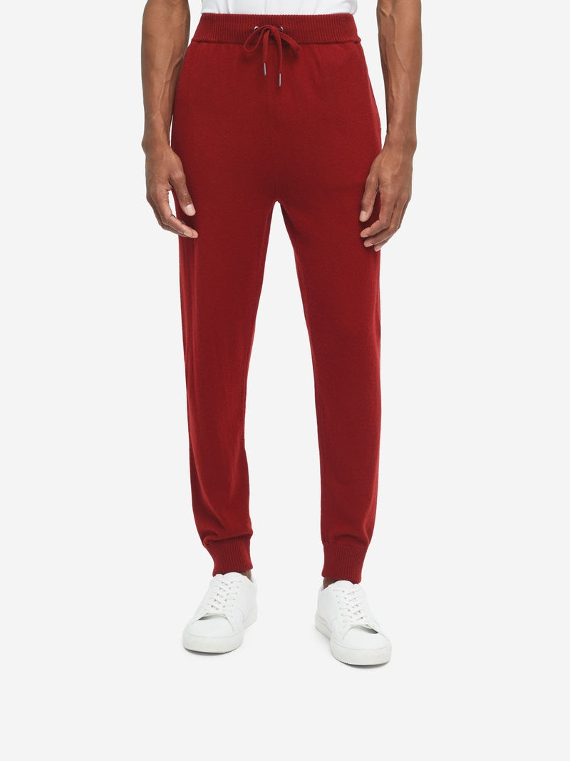 Men's Track Pants Finley 10 Cashmere Red 2