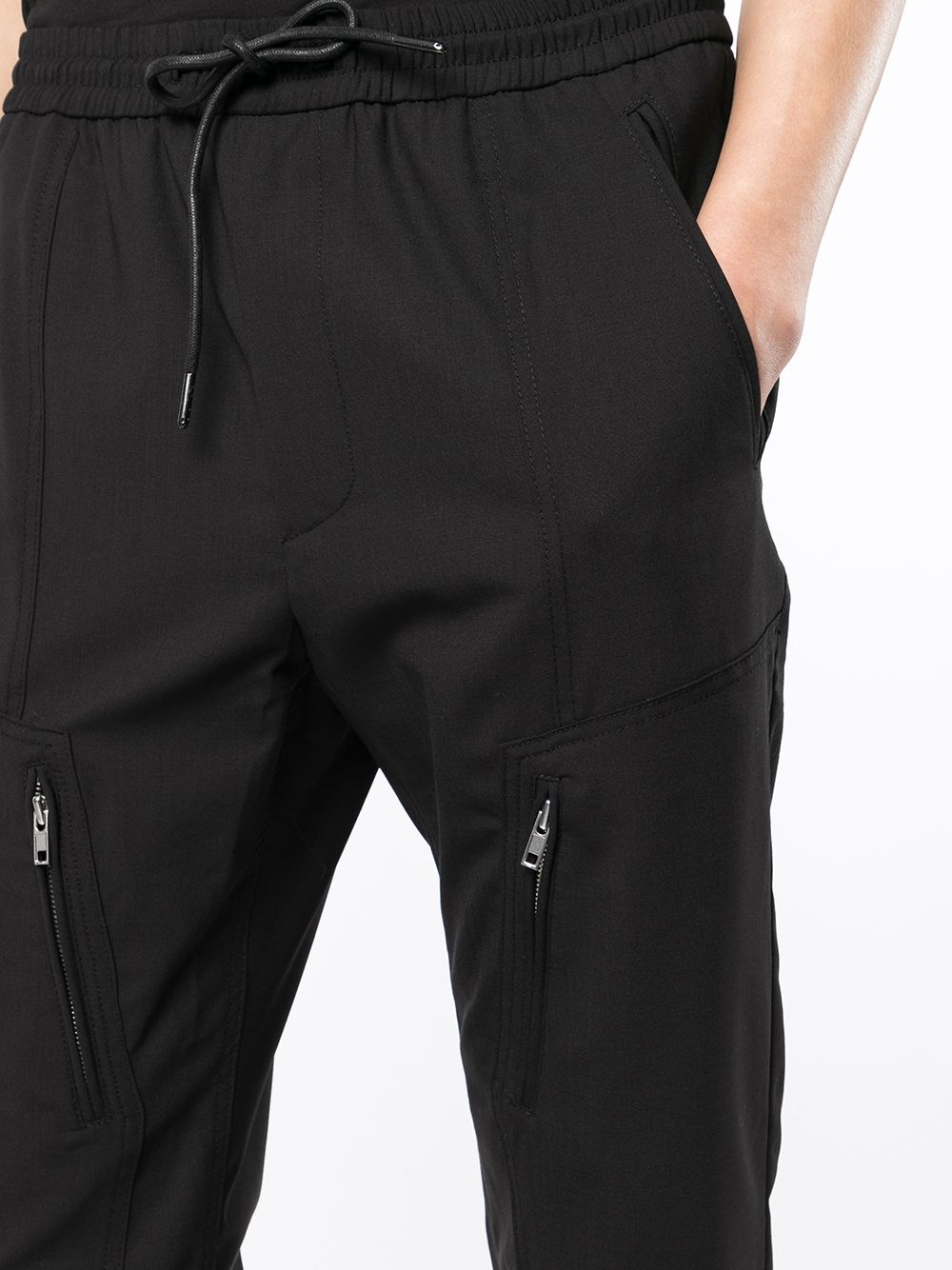 drawstring tracksuit bottoms - 5