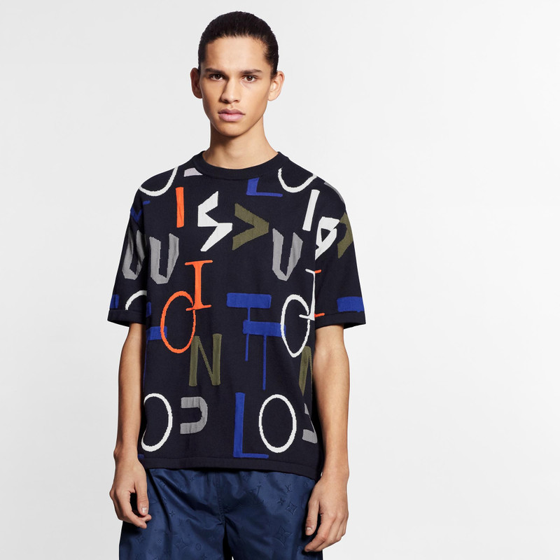 LV Electric Intarsia T-Shirt 4