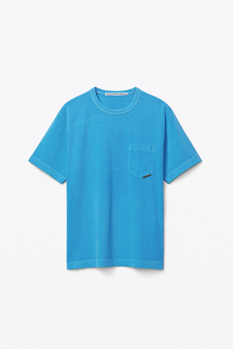 POCKET TEE IN HIGH TWIST JERSEY 1