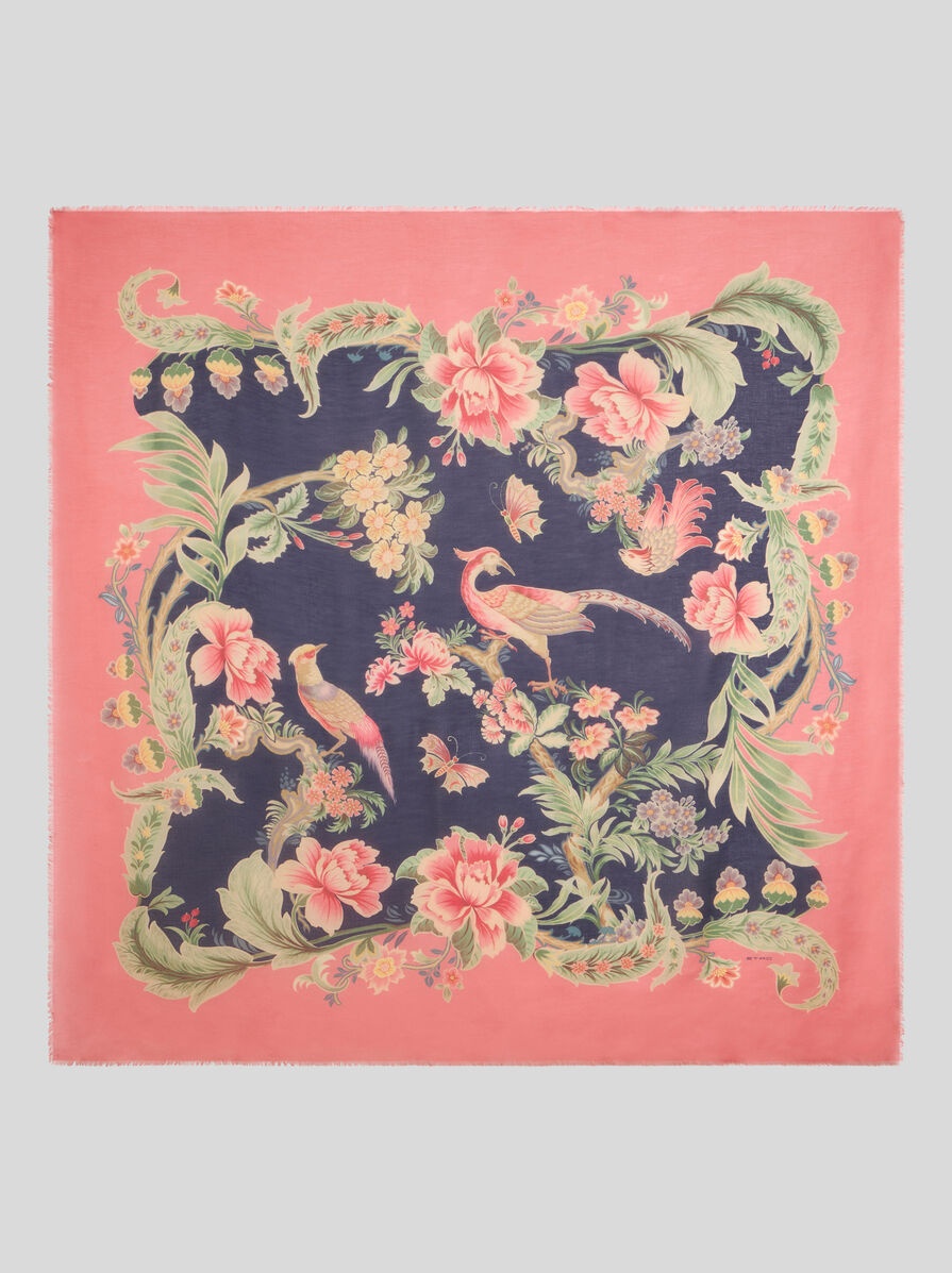 PRINTED CASHMERE SHAWL - 1