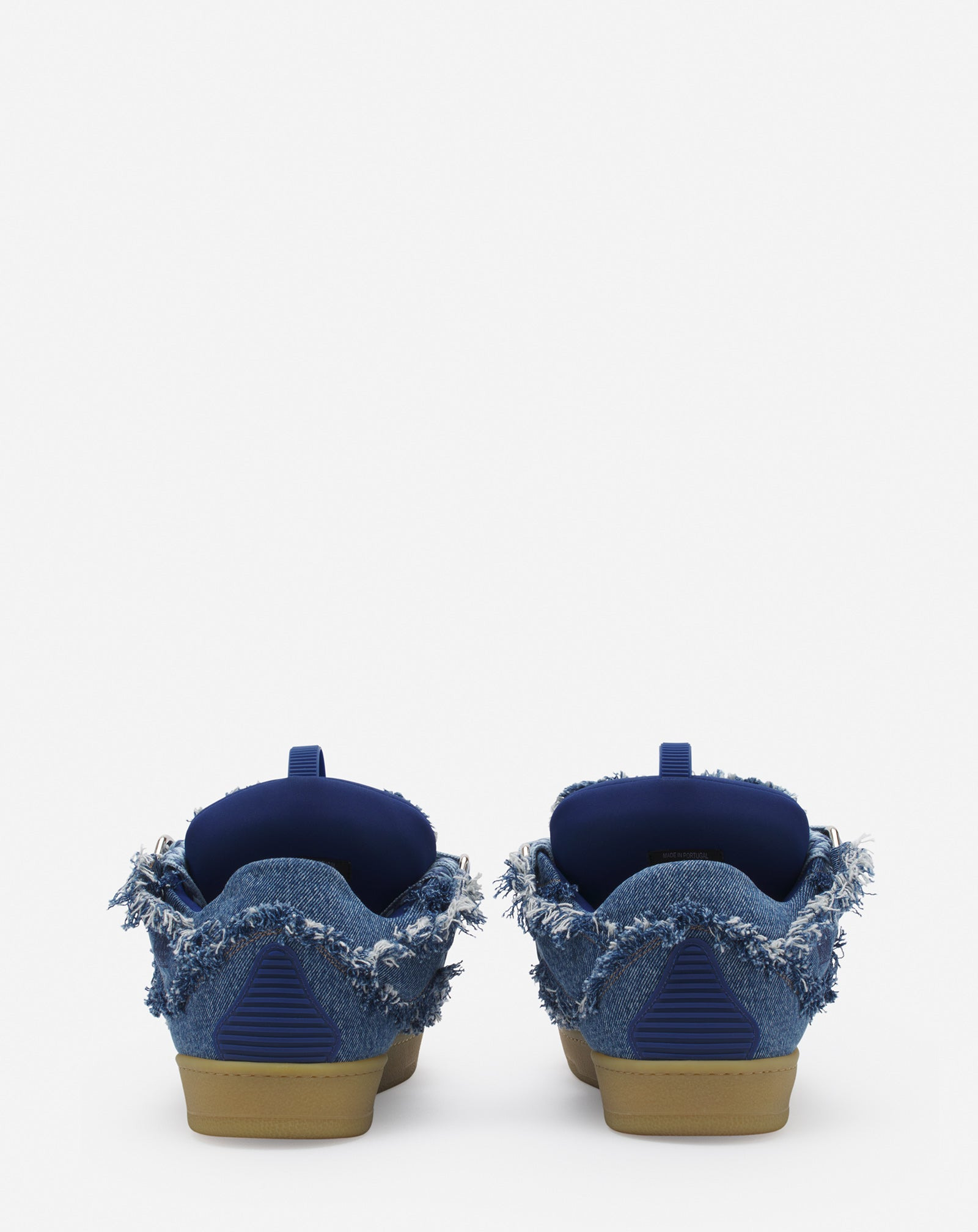 CURB SNEAKERS IN DENIM - 4