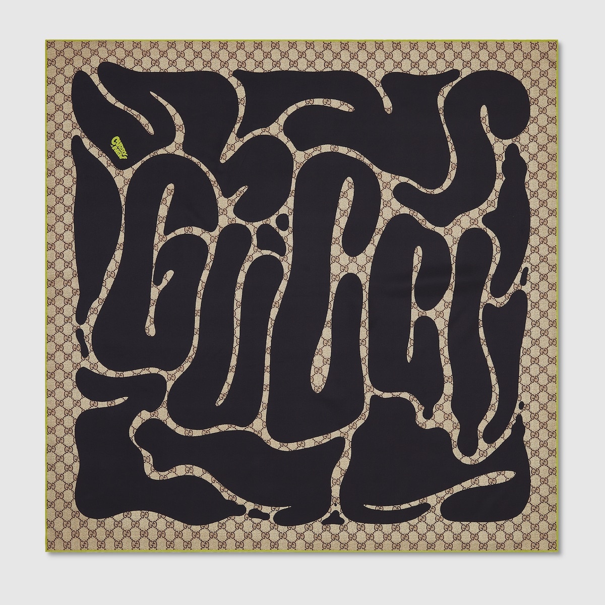 90 x 90 project printed silk carré - 1