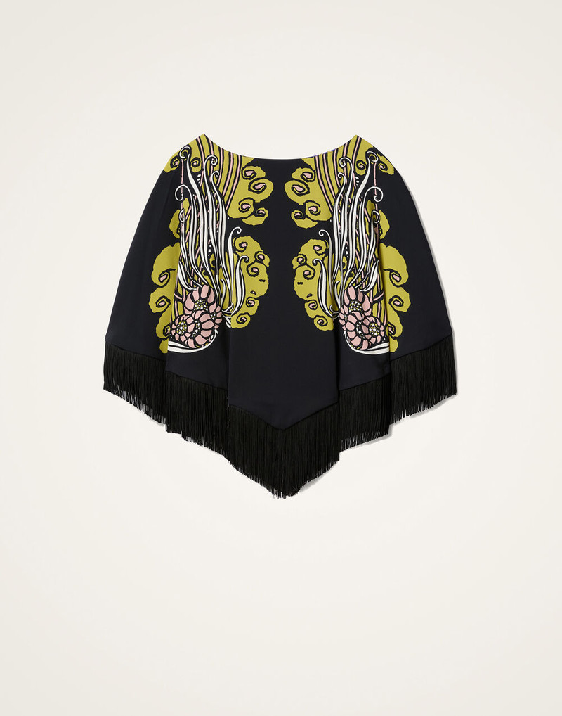 Reversible Mini Poncho Top 1