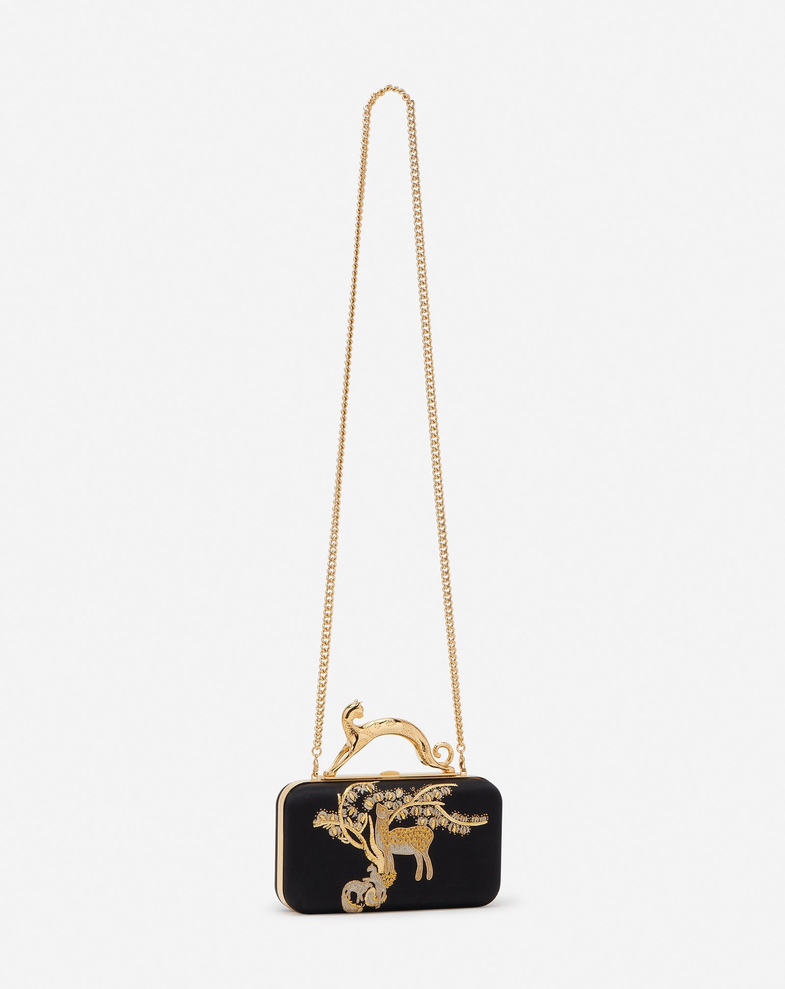 EMBROIDERED SATIN MINAUDIÈRE - 3