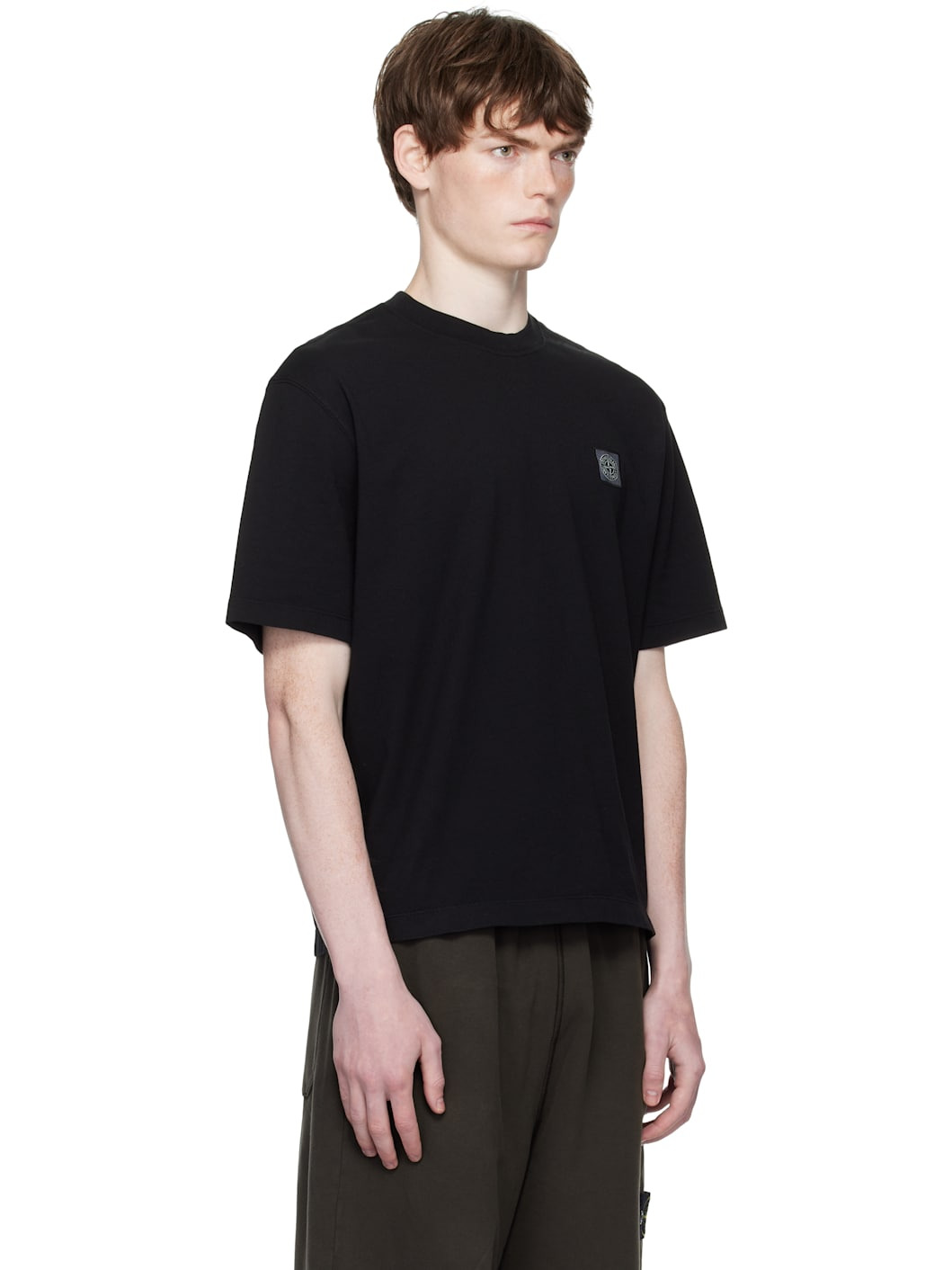 Black 2100025 Combed Organic Cotton Jersey T-shirt - 2