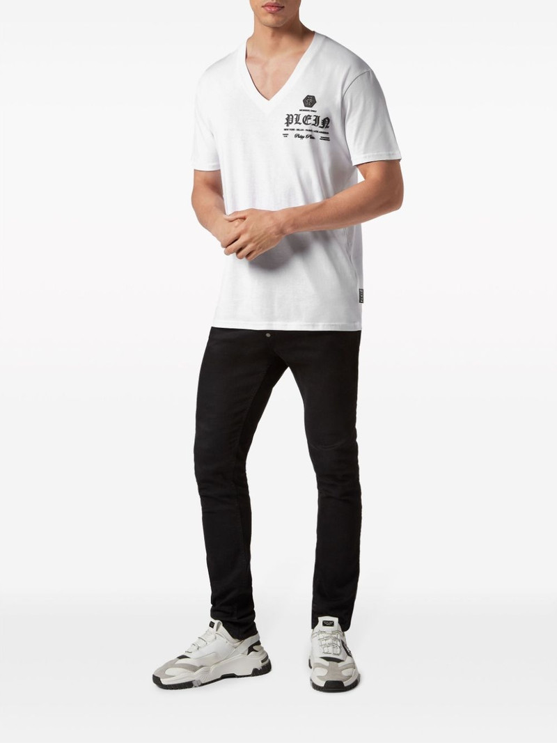 PHILIPP PLEIN logo-print cotton T-shirt outlook