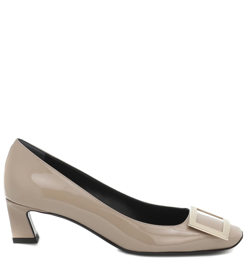 Trompette 45 patent leather pumps - 4