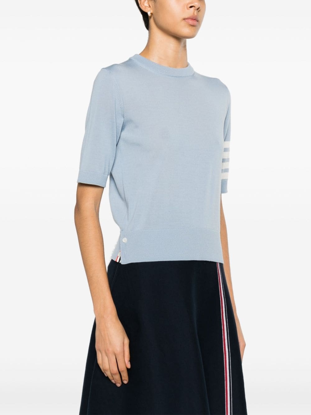 4-Bar high-neck knitted top - 3