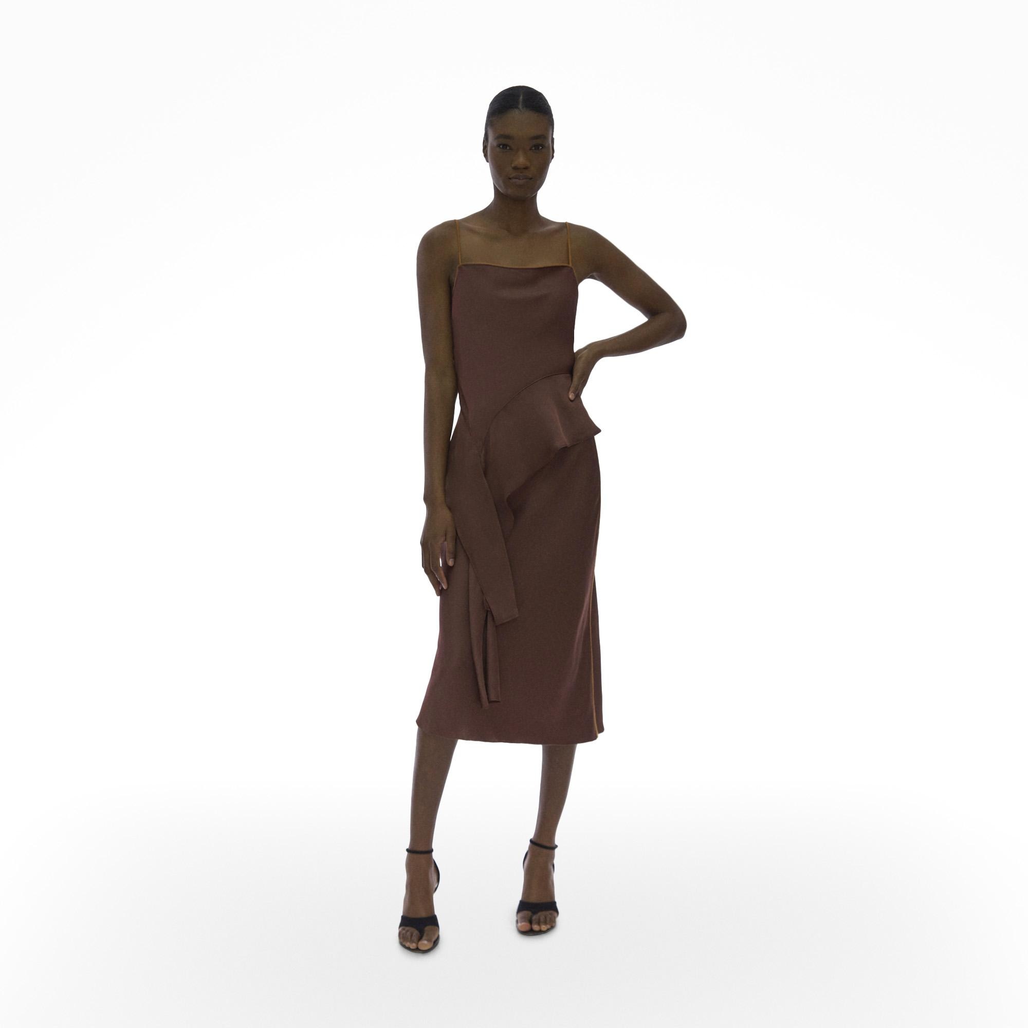 ASSYMETRIC SATIN TOP - 2