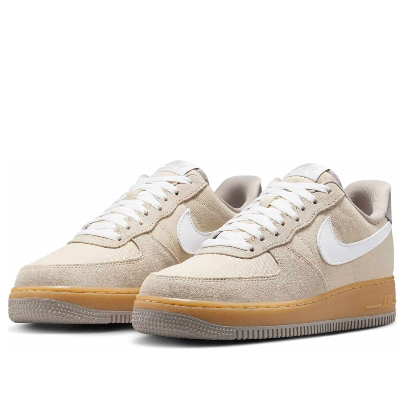 (WMNS) Nike Air Force 1 '07 'Light Khaki White Gum' HV4306-234 - 3