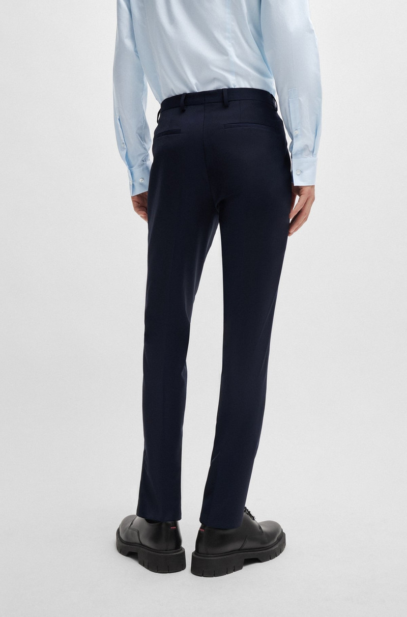 EXTRA-SLIM-FIT TROUSERS IN SUPER-FLEX FABRIC 4