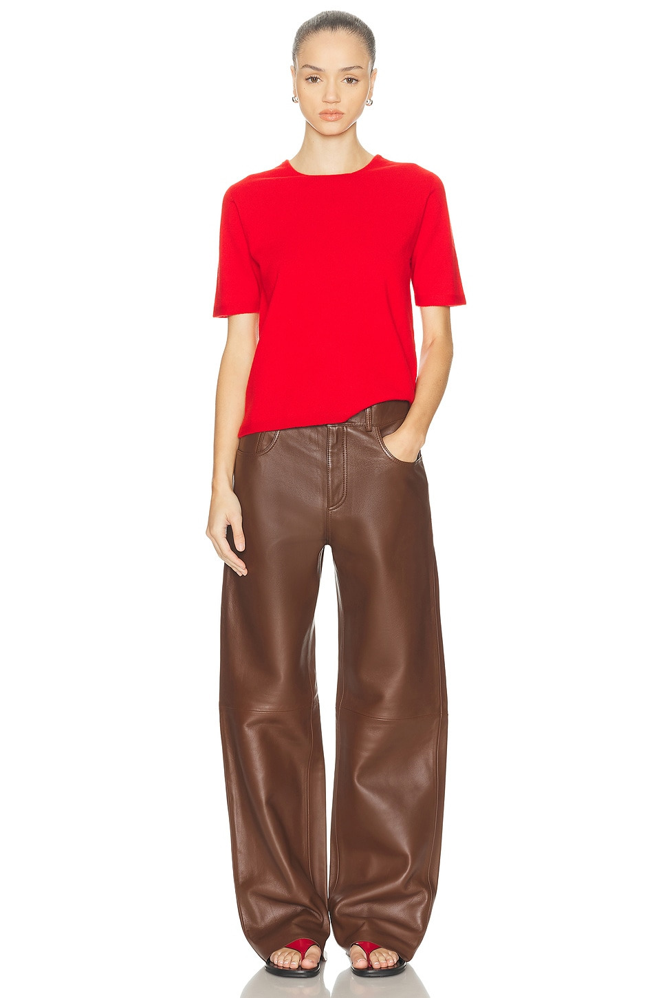 Bonnie Leather Pant - 5