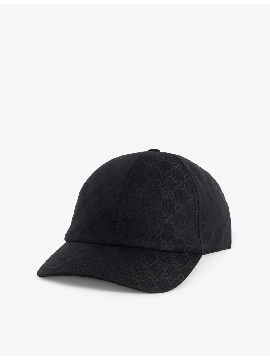 GG-Monogram Canvas Cap - 1