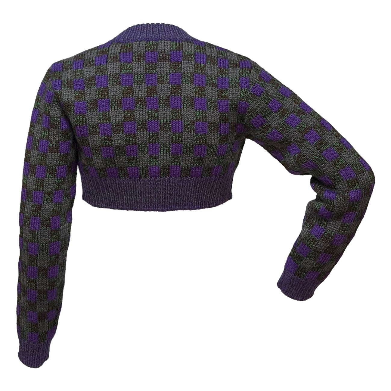 MIU MIU Pre Fall 2016 Cropped Knit Cardigan - 2