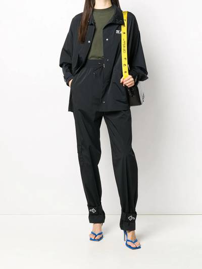 Off-White logo patch lightweight jacket outlook