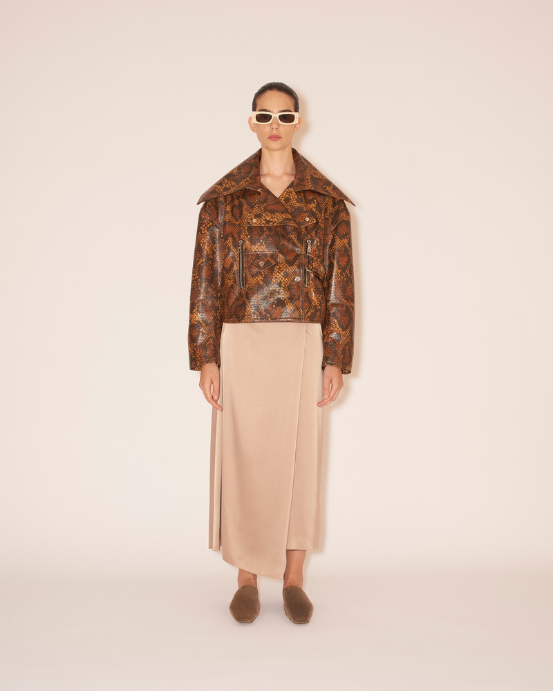 ADO - Faux animal jacket - Snake skin 4