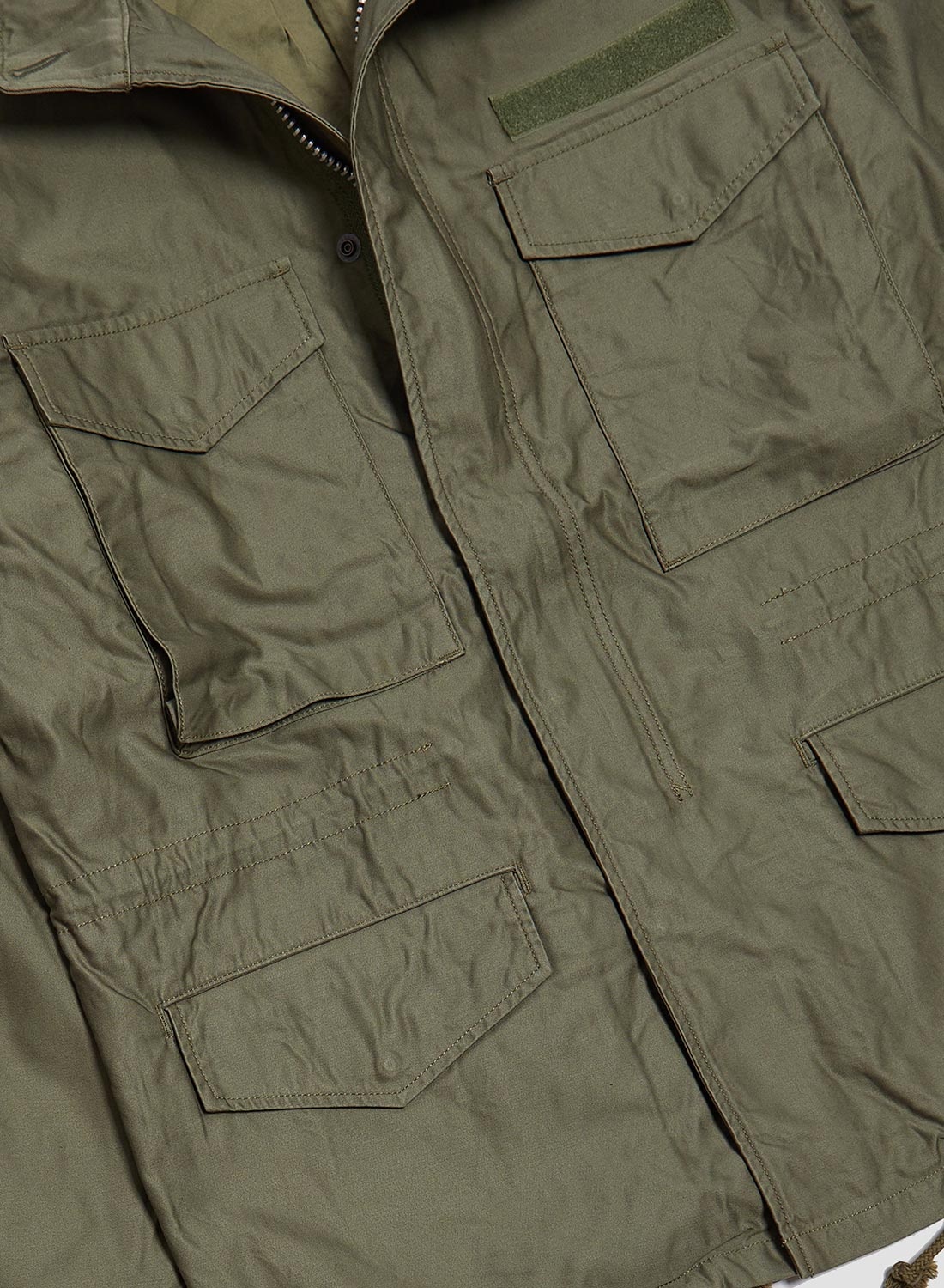 FOB Factory M-65 Field Jacket Olive - 3