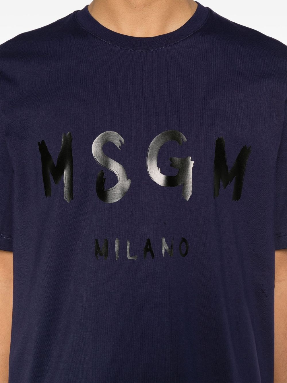 logo-print T-shirt - 4