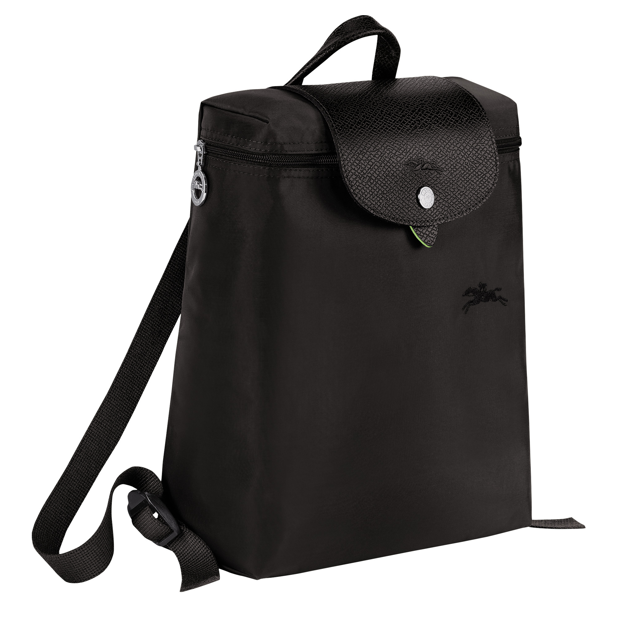 Le Pliage Green M Backpack Black - Recycled canvas - 3