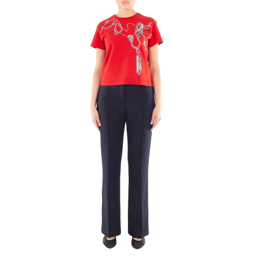 Burberry Knight Hardware Cotton T-Shirt - 4