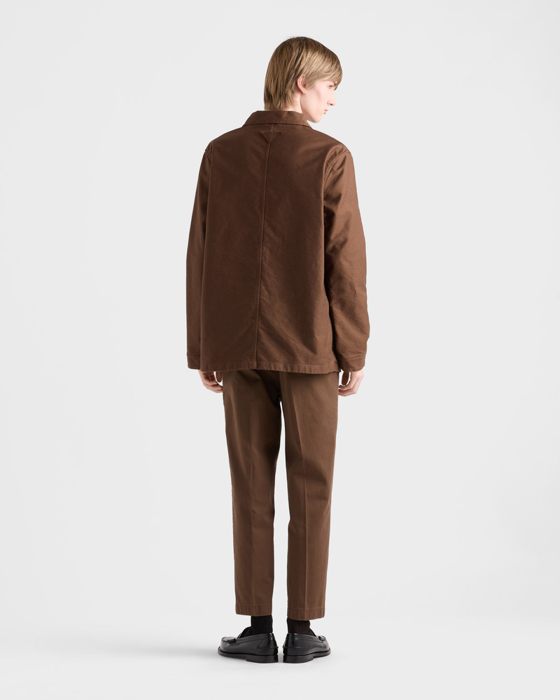 Cotton gabardine pants 5