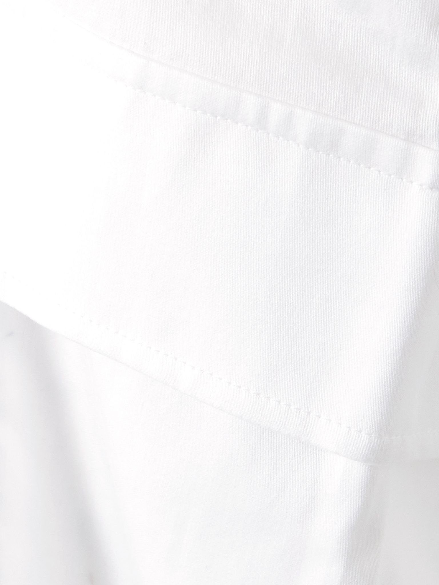 Yoko cotton-poplin straight-leg pants White - 4