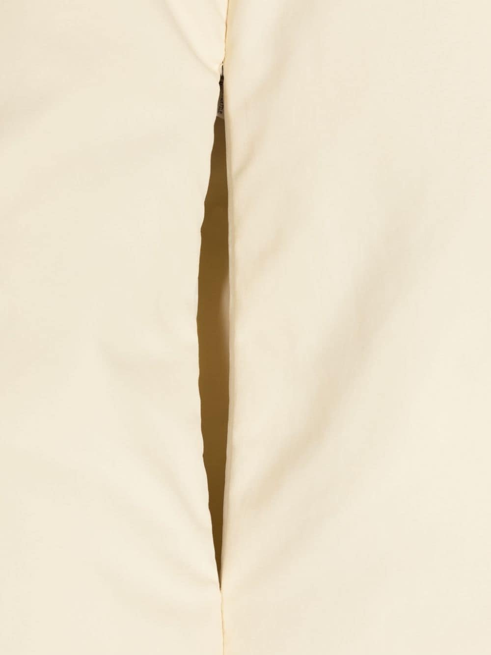 logo-patch padded scarf - 2