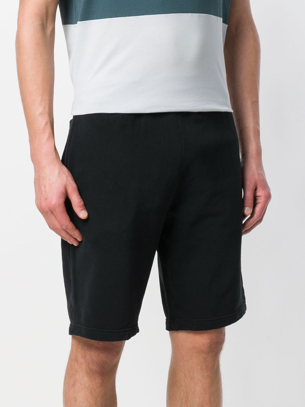 straight leg track shorts - 3