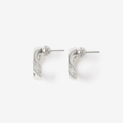 Burberry Monogram Motif Chain-link Earrings outlook