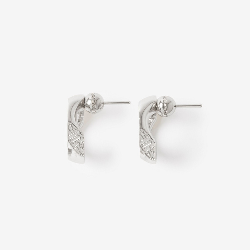 Burberry Monogram Motif Chain-link Earrings outlook