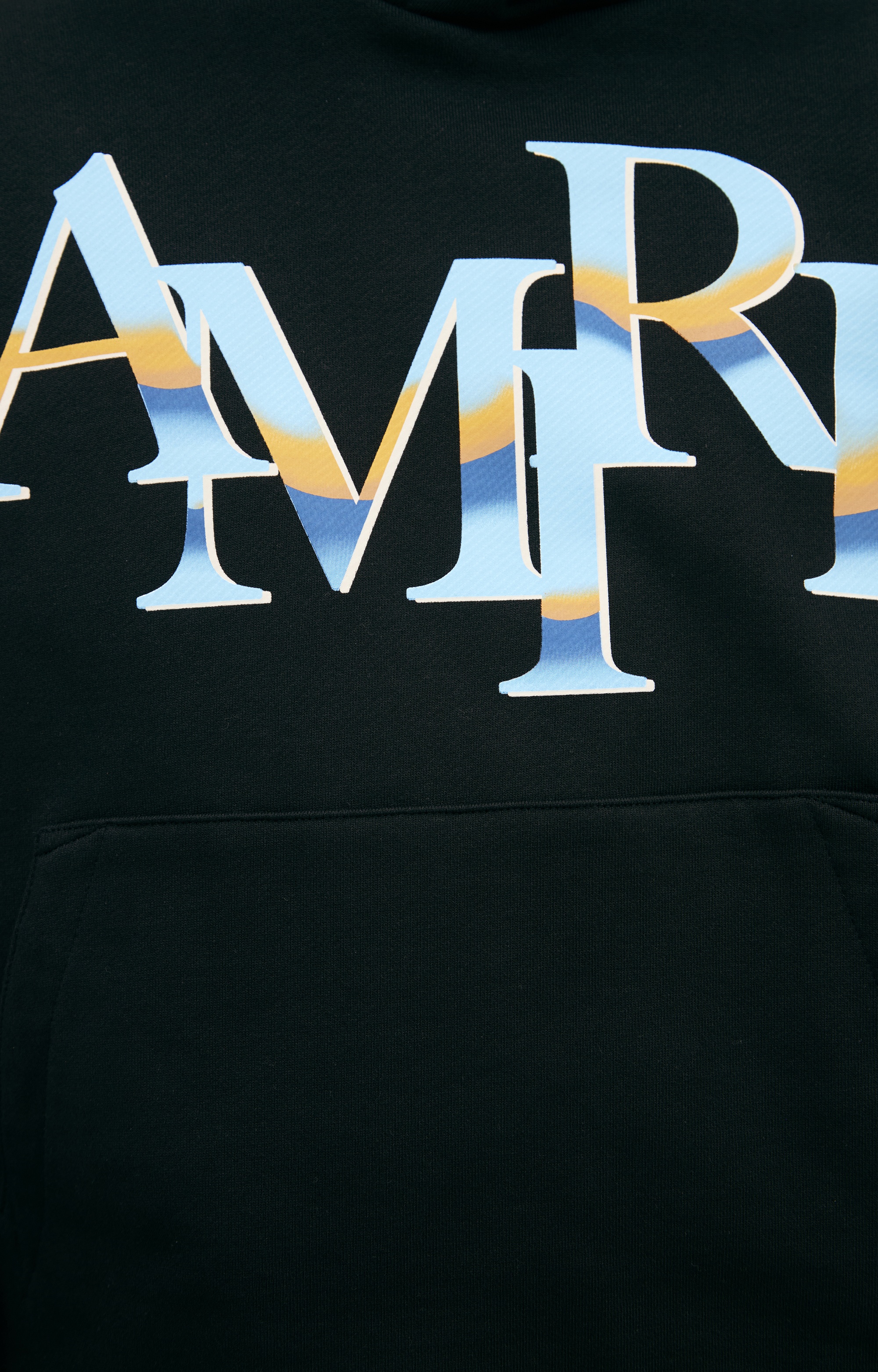 BLACK LOGO HOODIE - 4