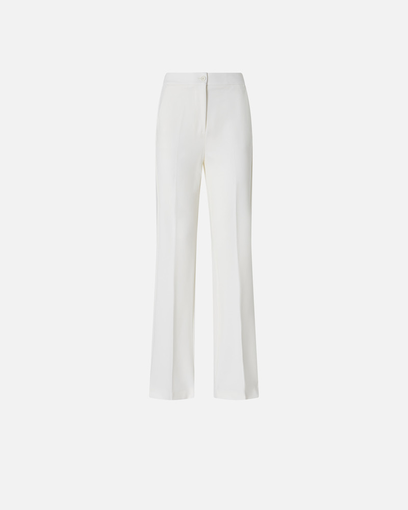HIGH-WAISTED FLARED DRESS TROUSERS 1