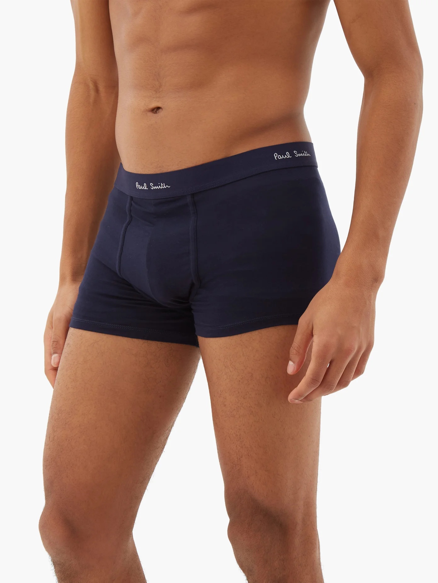 Pack of three cotton-blend boxer briefs - 2