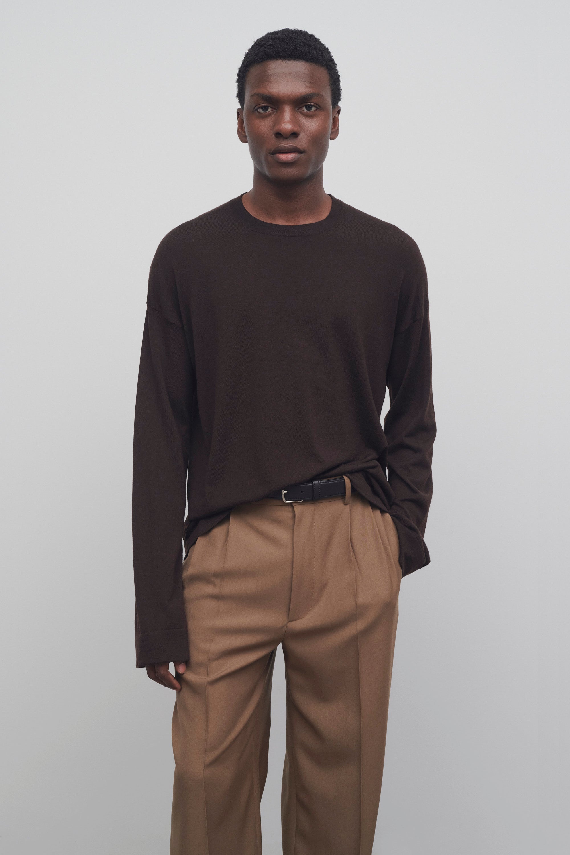 Belfast Top in Virgin Wool - 3