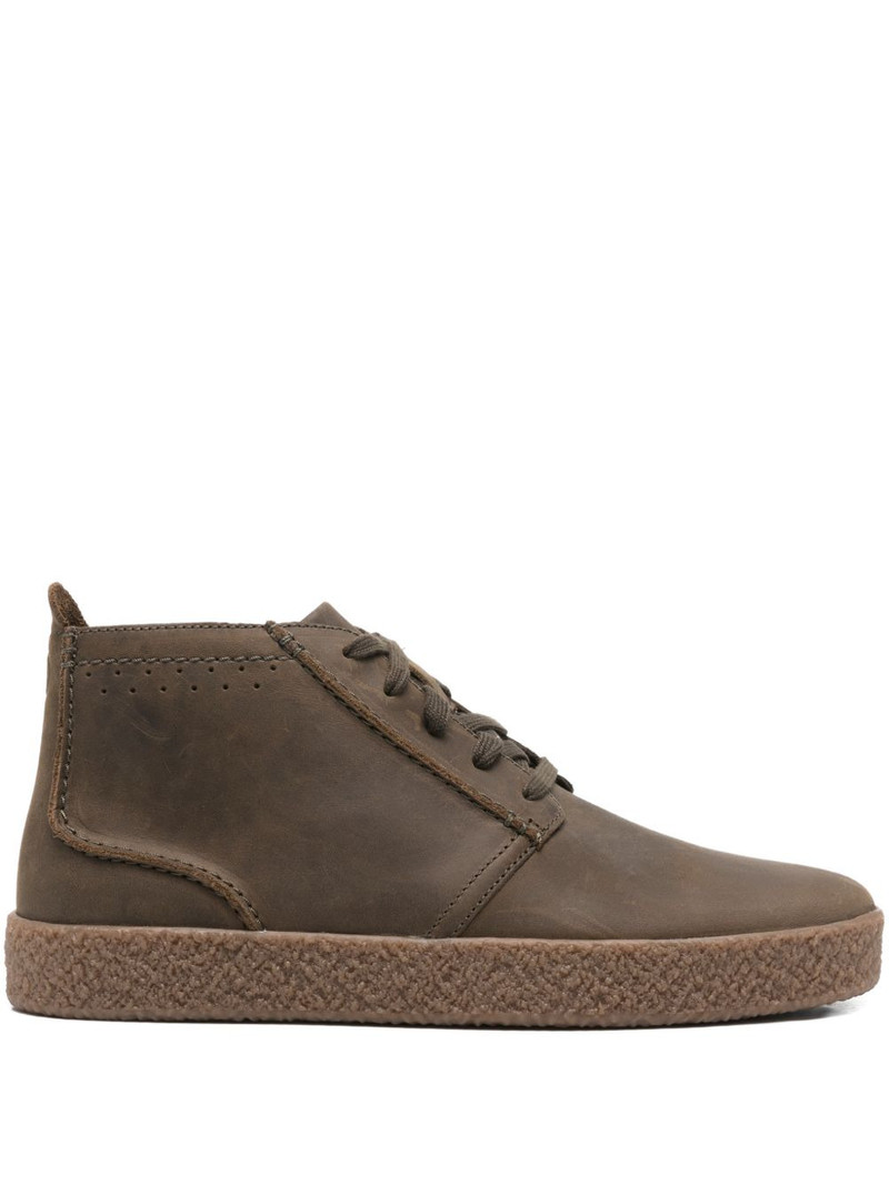 Streethill Mid lace-up leather sneakers 1