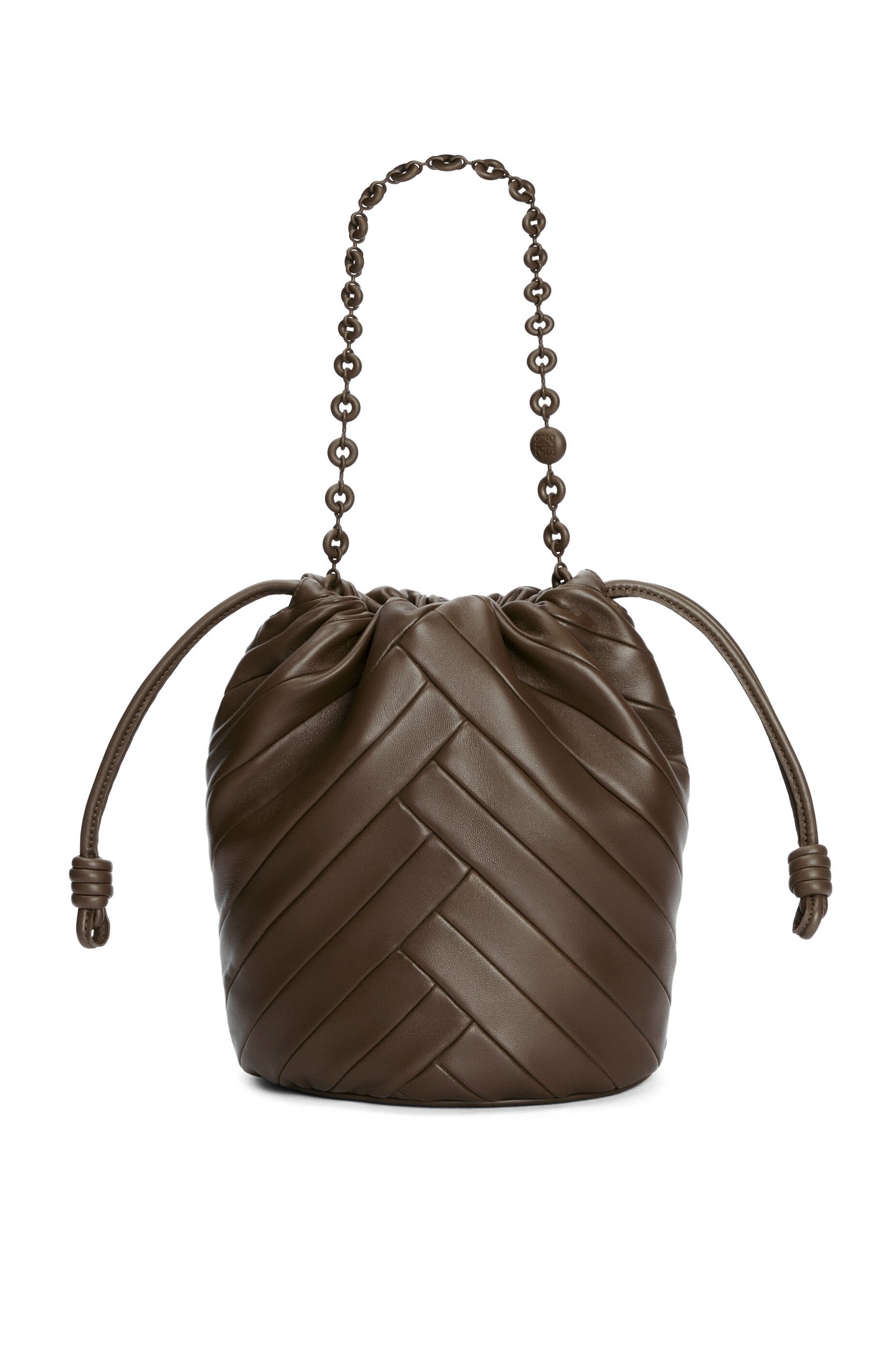 Flamenco Purse Bucket bag in mellow nappa lambskin - 7