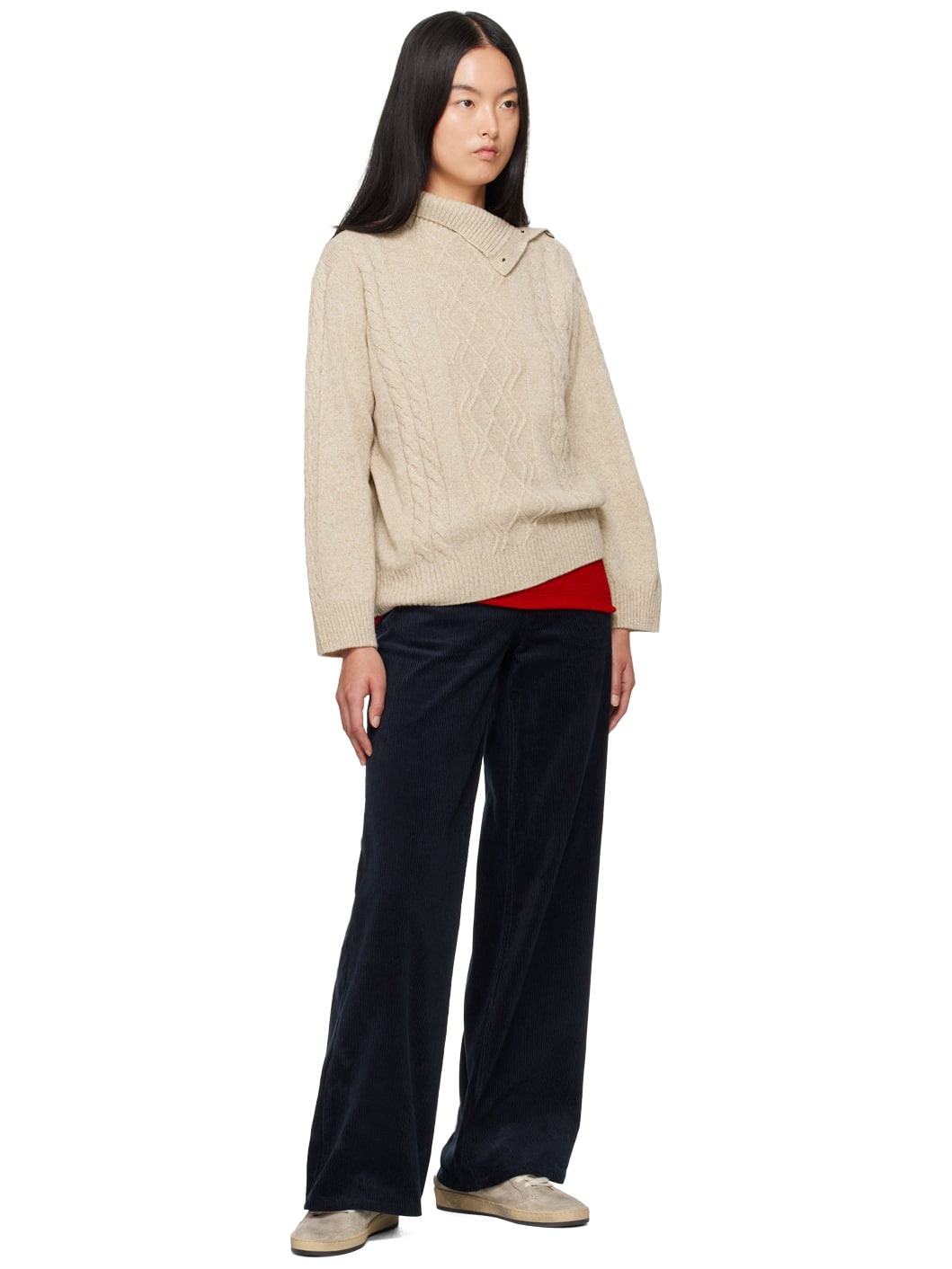 Navy Elisabeth Jeans - 4