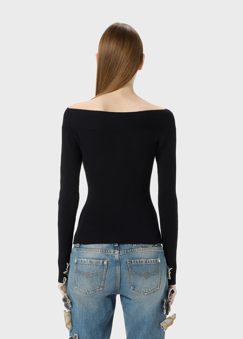 RIBBED TOP WITH KNOT 3