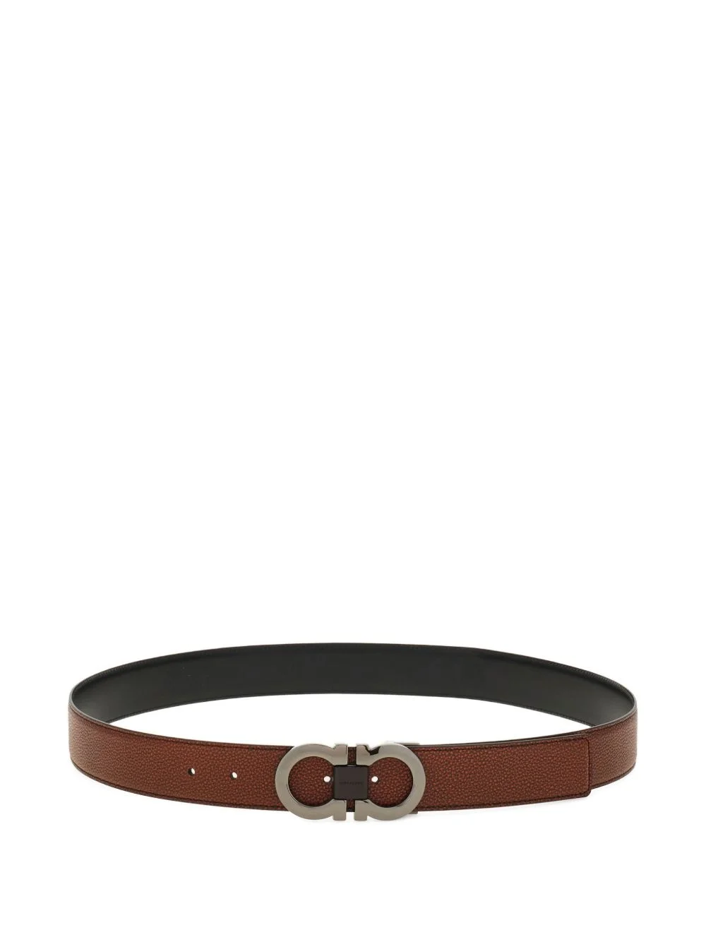 Reversible and adjustable Gancini belt - 1
