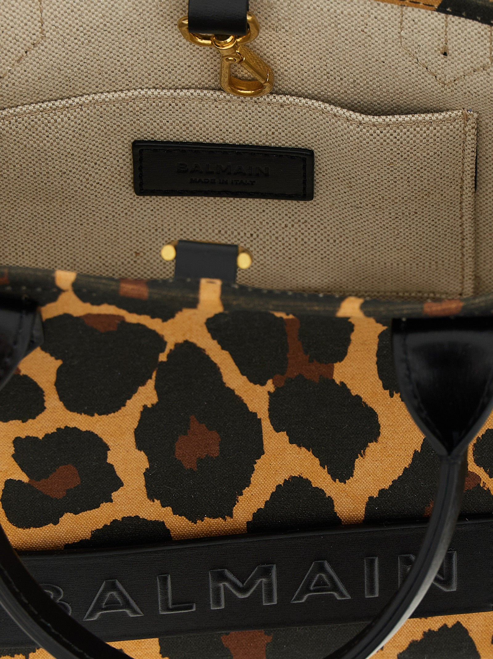 B-Army Tote Bag Brown - 4