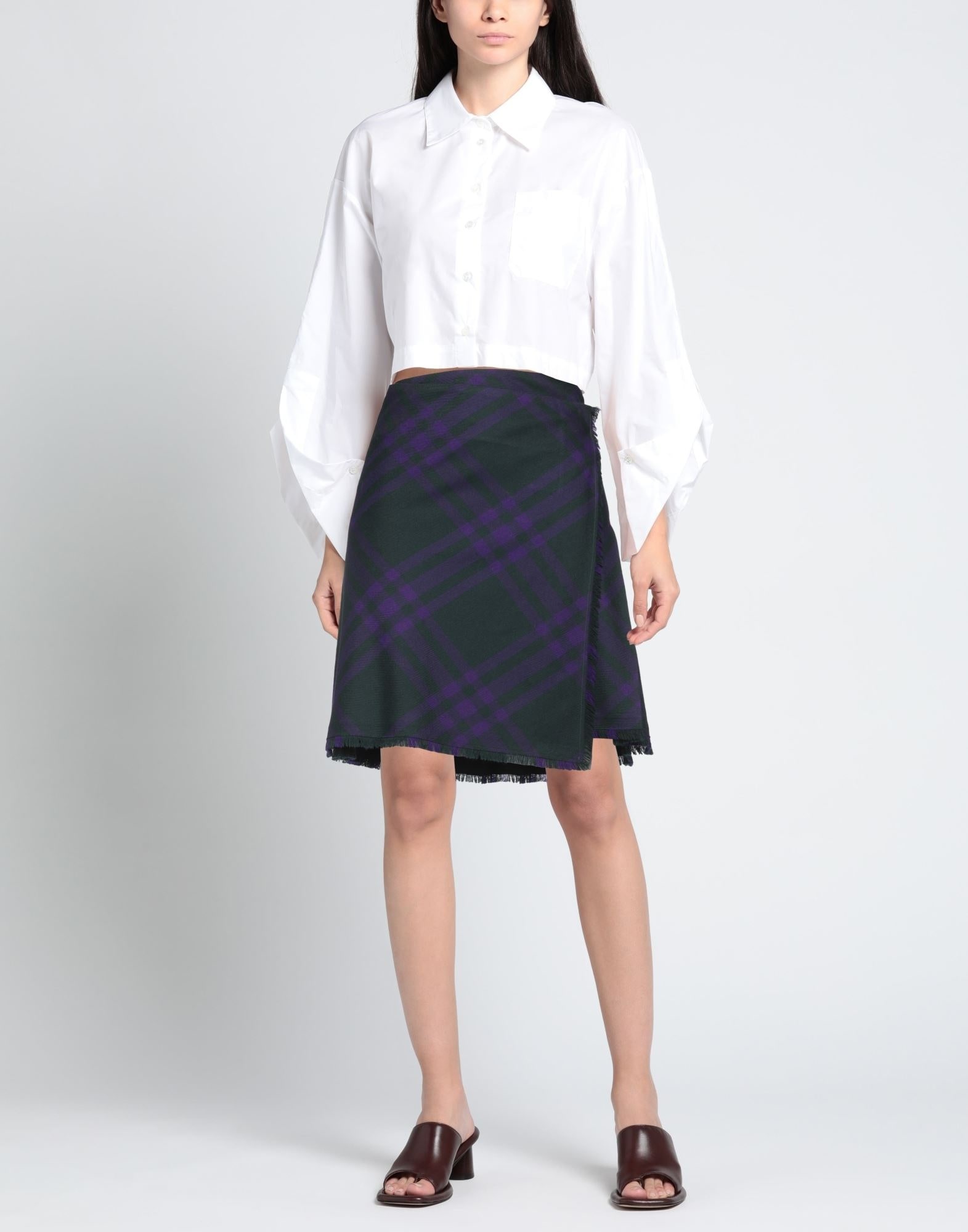 Purple Women's Mini Skirt - 2