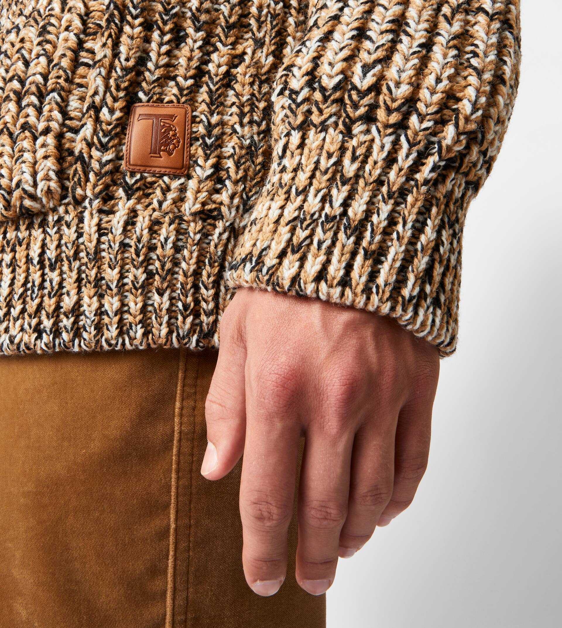 MOULINÉ CARDIGAN - BROWN - 5