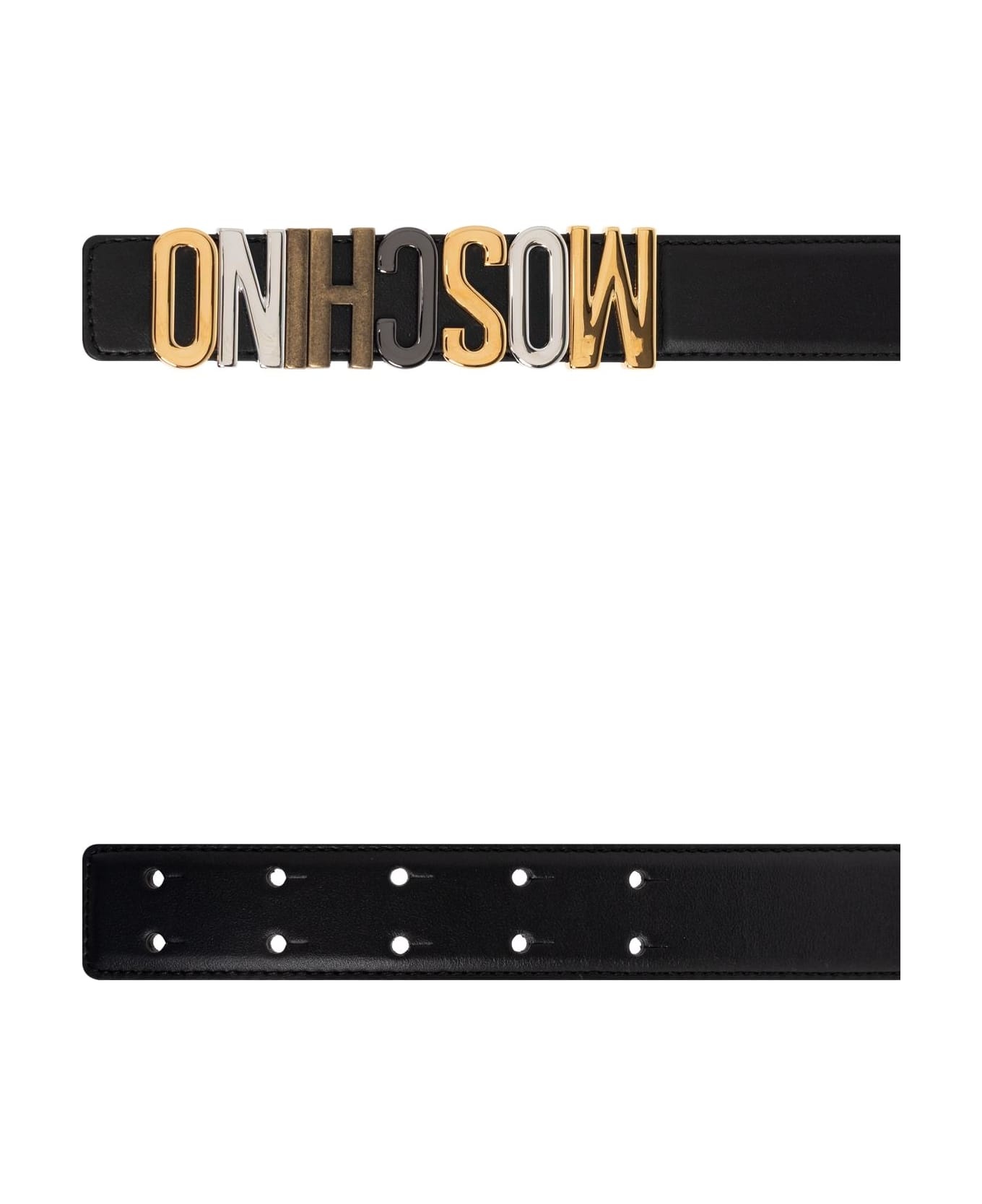 Moschino Belt With Logo - 4