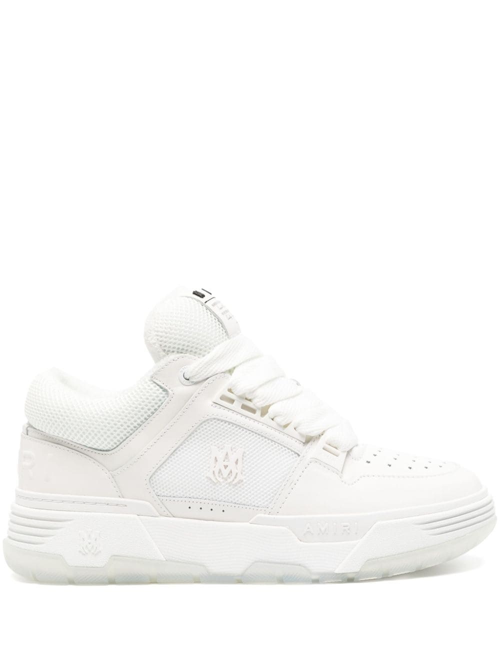 MA-1 leather-trim mesh sneakers - 1